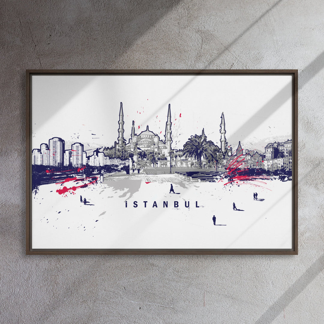 Leinwand - Skyline Istanbul Marko Kurth artlia