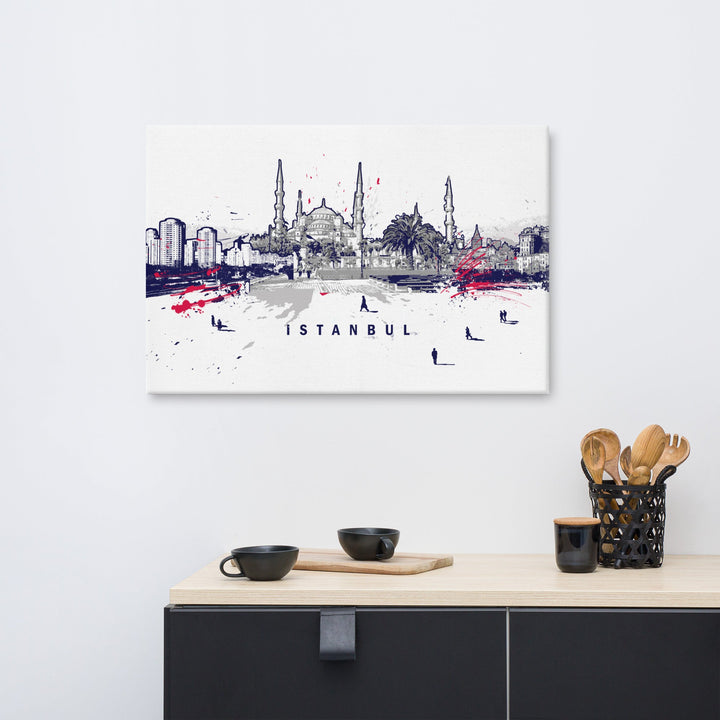 Leinwand - Skyline Istanbul Marko Kurth artlia