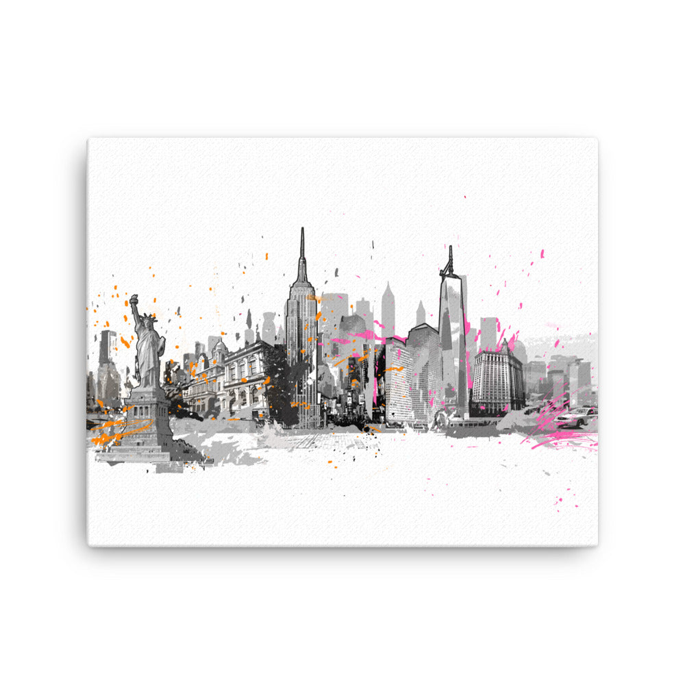 Leinwand - Skyline New York Marko Kurth ohne Rahmen / 41x51 cm (16″×20″) artlia