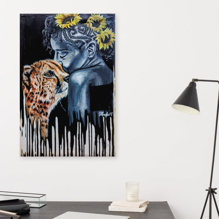 Leinwand - The Tamer, Nokuthula M Mpofu artlia