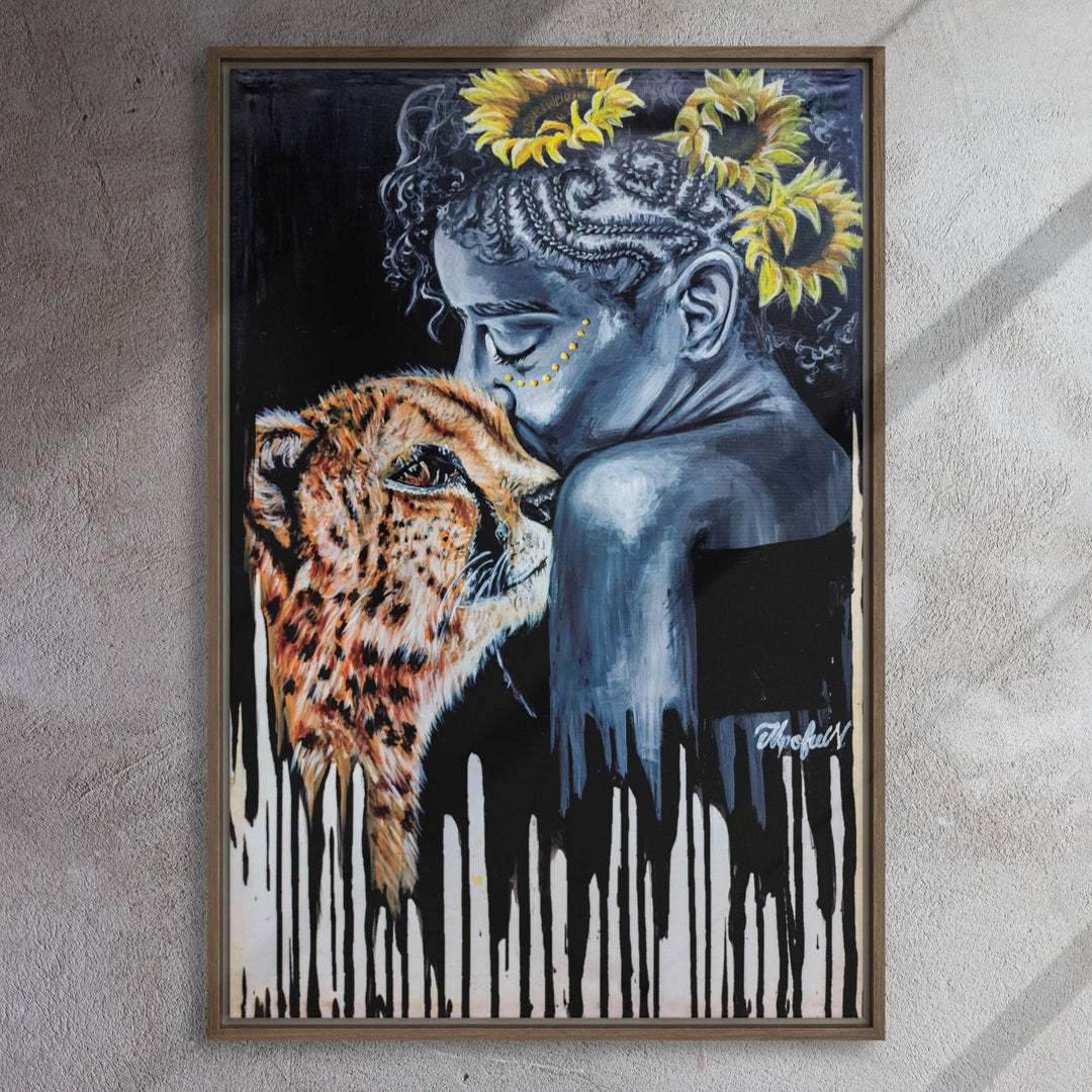 Leinwand - The Tamer, Nokuthula M Mpofu artlia