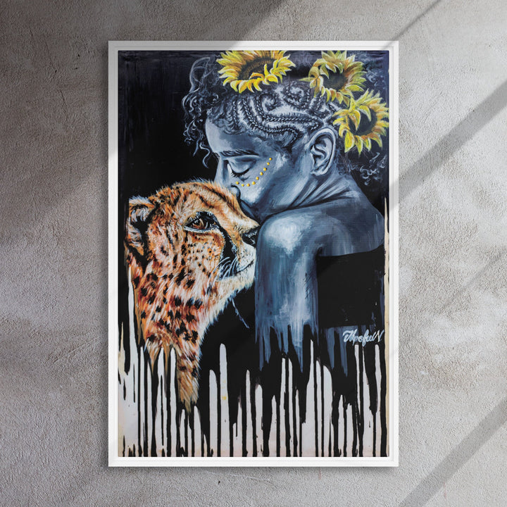 Leinwand - The Tamer, Nokuthula M Mpofu artlia