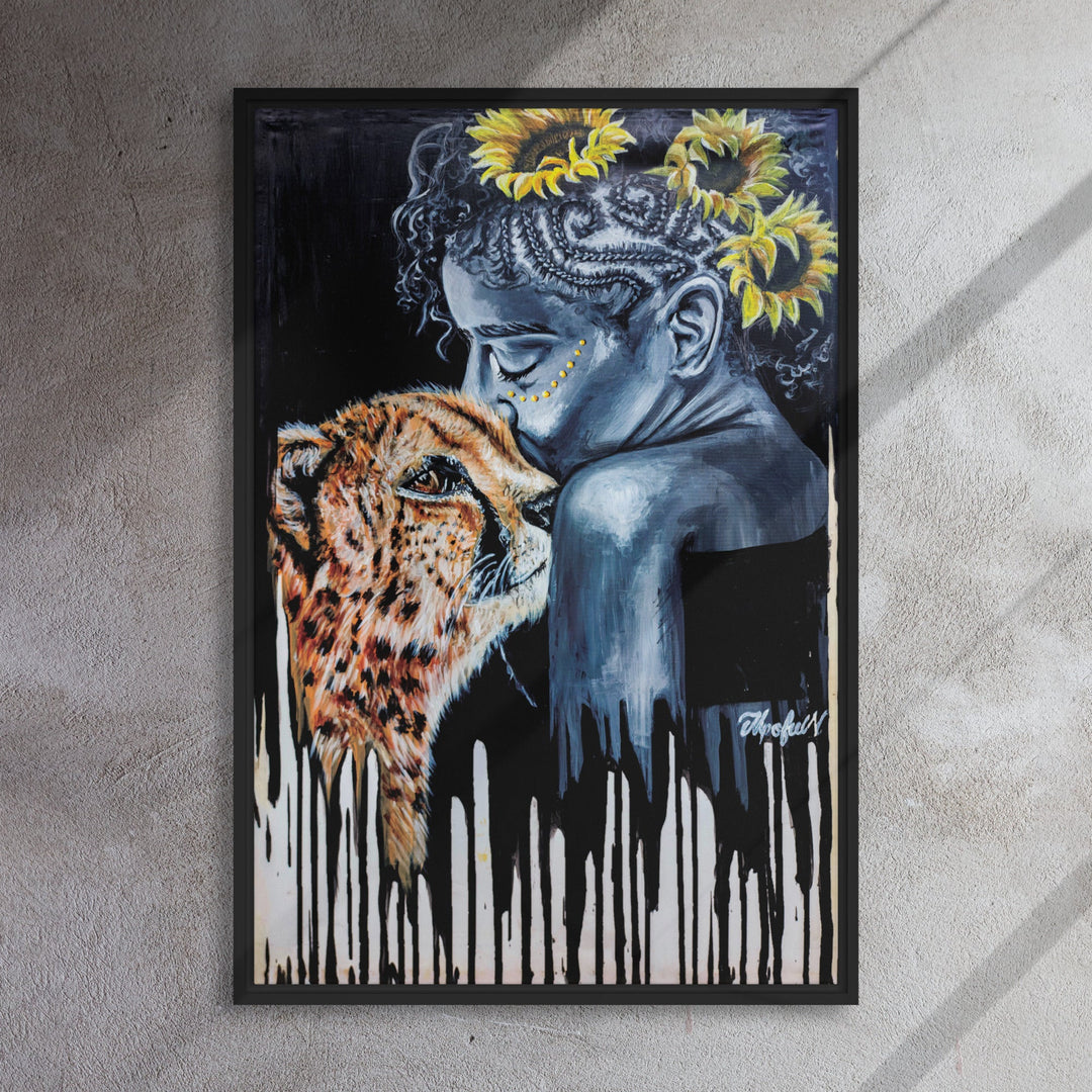 Leinwand - The Tamer, Nokuthula M Mpofu artlia