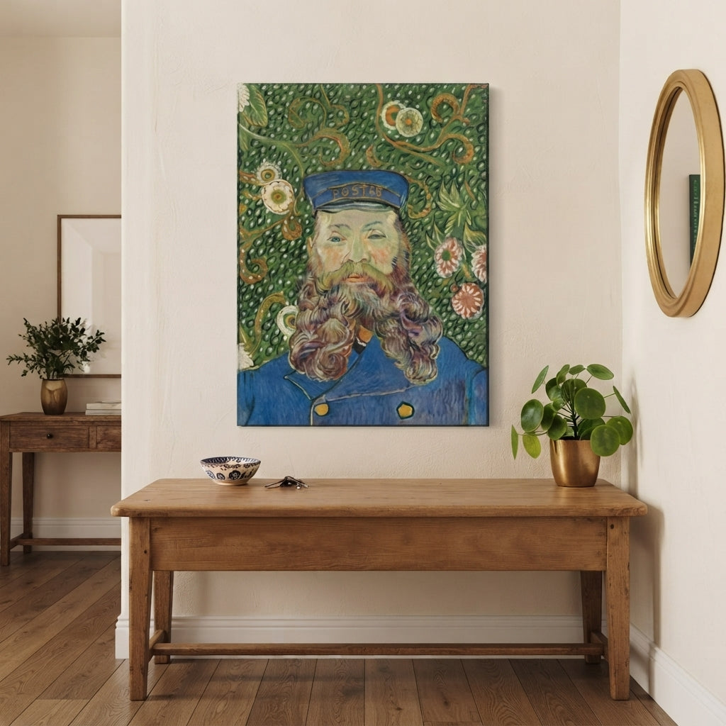Canvas - Van Gogh, The Postman, Portrait of Joseph Roulin