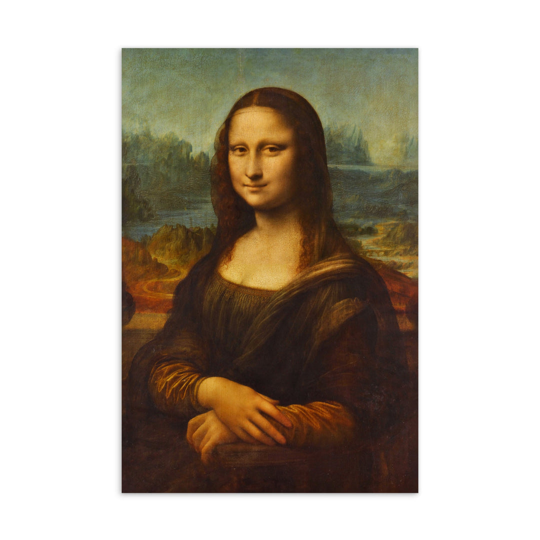 Mona Lisa, Leonardo da Vinci - Postkarte Leonardo da Vinci artlia