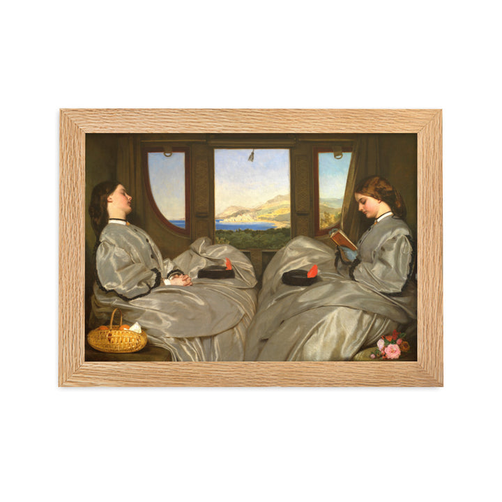 Poster - Augustus Leopold Egg, The Travelling Companions Augustus Leopold Egg Oak / 21×30 cm artlia