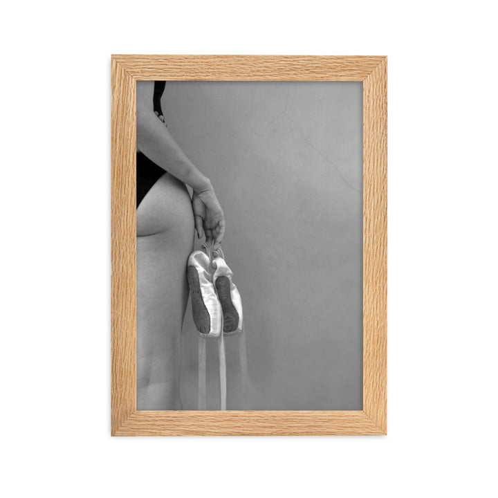 Poster - Ballettschuhe Kuratoren von artlia Oak / 21×30 cm artlia