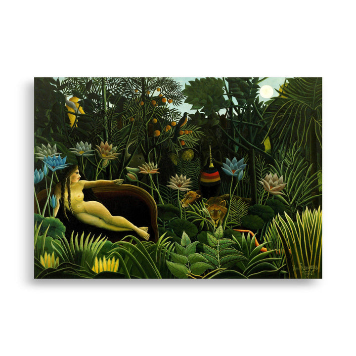 Poster - Henri Rousseau, Der Traum Henri Rousseau ohne Rahmen / 21×30 cm artlia