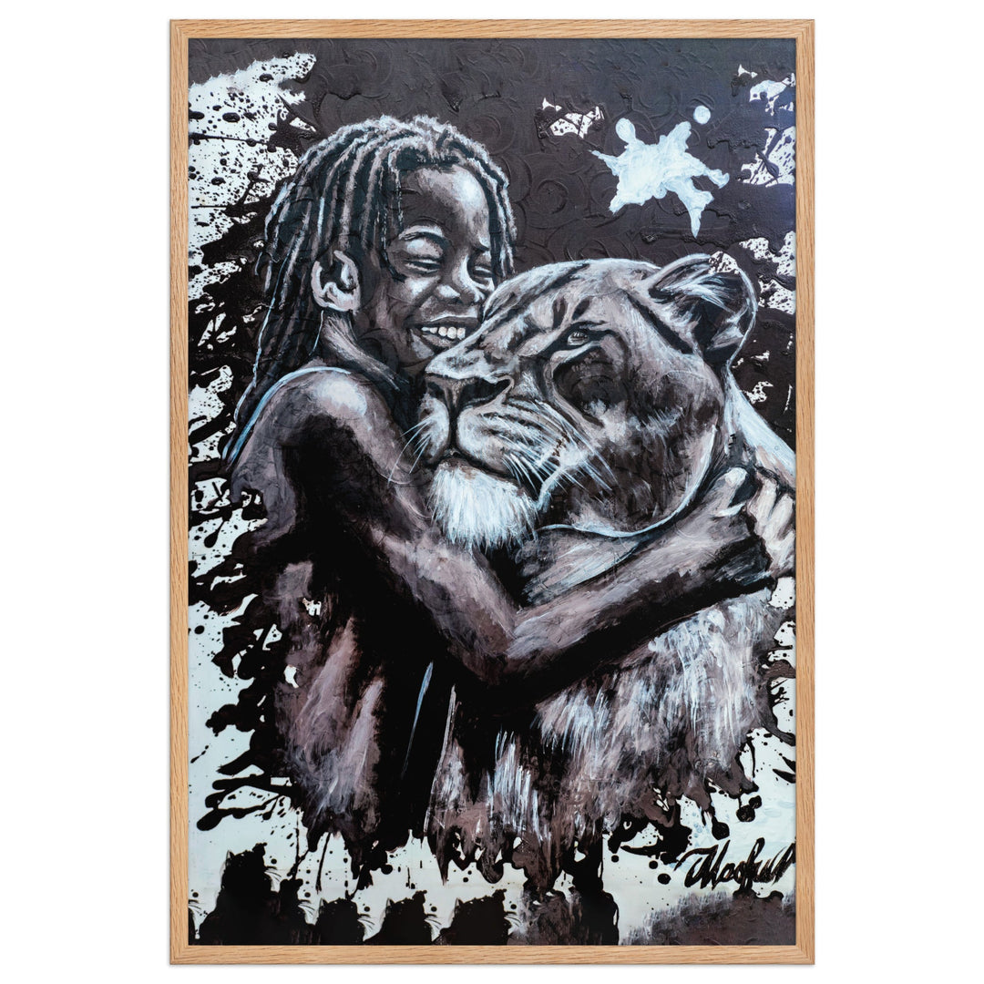 Poster - Her Cub, Nokuthula M Mpofu Oak / 61×91 cm artlia