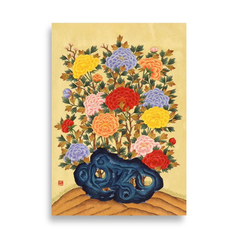 poster-koreanischePfingstrosen--artlia-70x100-cm-misun-kim