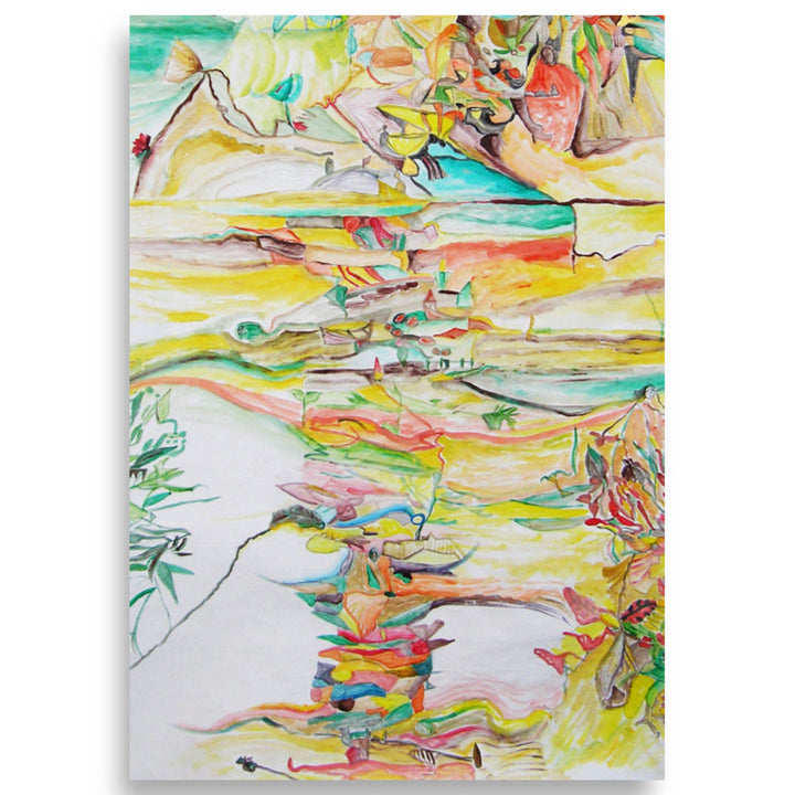 Poster - Lia Broecker-Jakob, Composition 2008 09 62 2 21×30 cm artlia