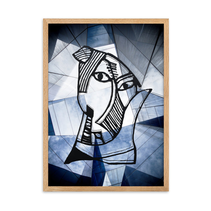 Poster - Pablo Picasso, Les Demoiselles d’Avignon, Geometry Pablo Picasso Oak / 50×70 cm artlia