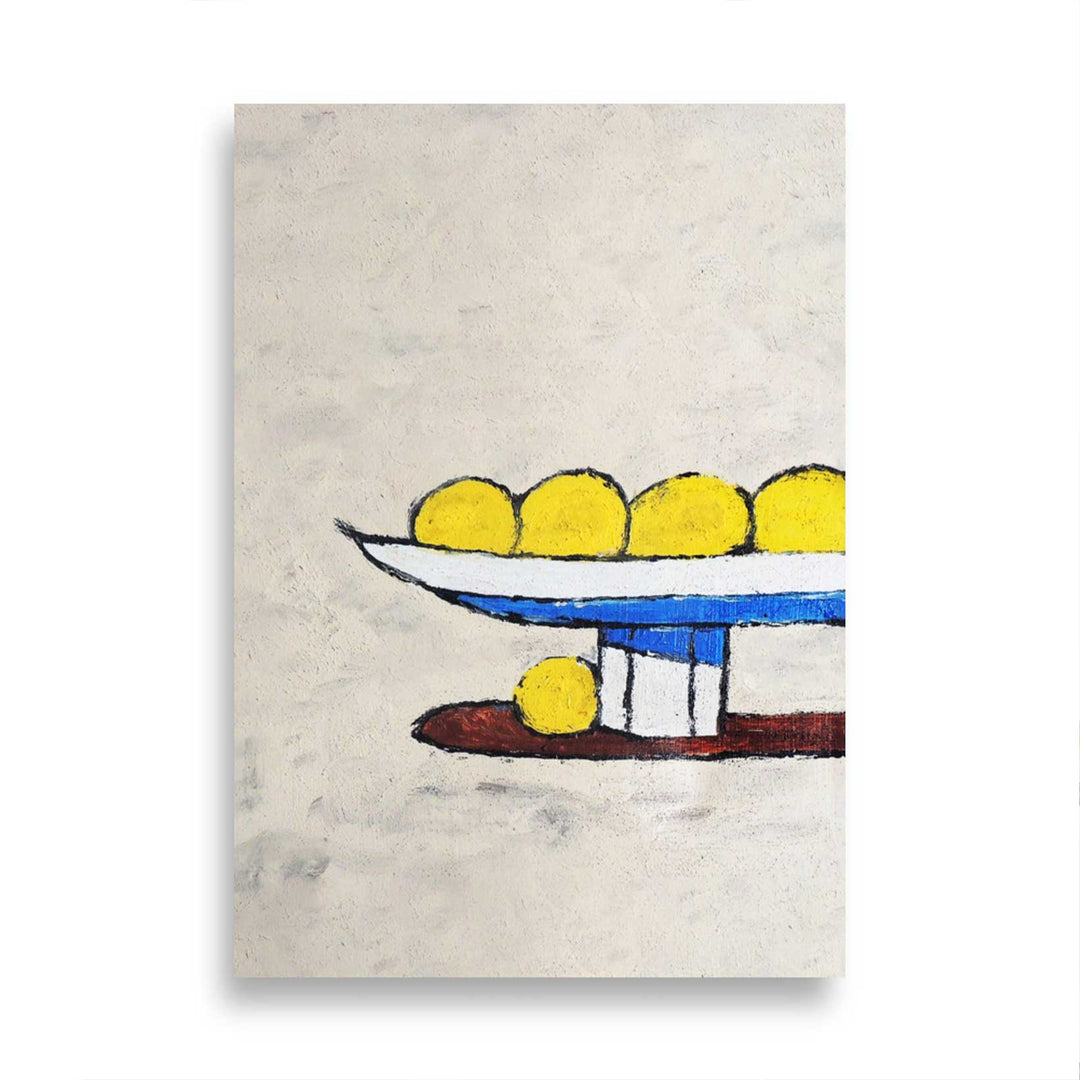 Póster - Whanki Kim, limones en bandeja