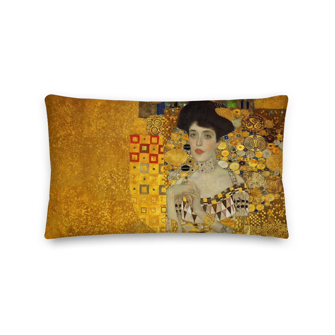 Premium-Kissen - Gustav Klimt, Adele Bloch-Bauer 50x30 cm (20″×12″) artlia