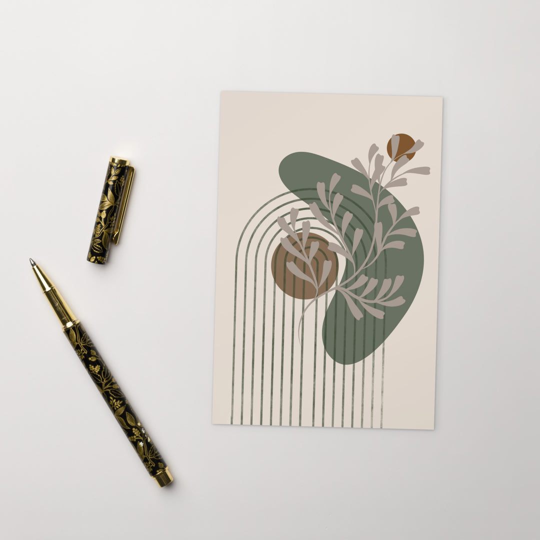 Ansichtkaart - Spiral Garden