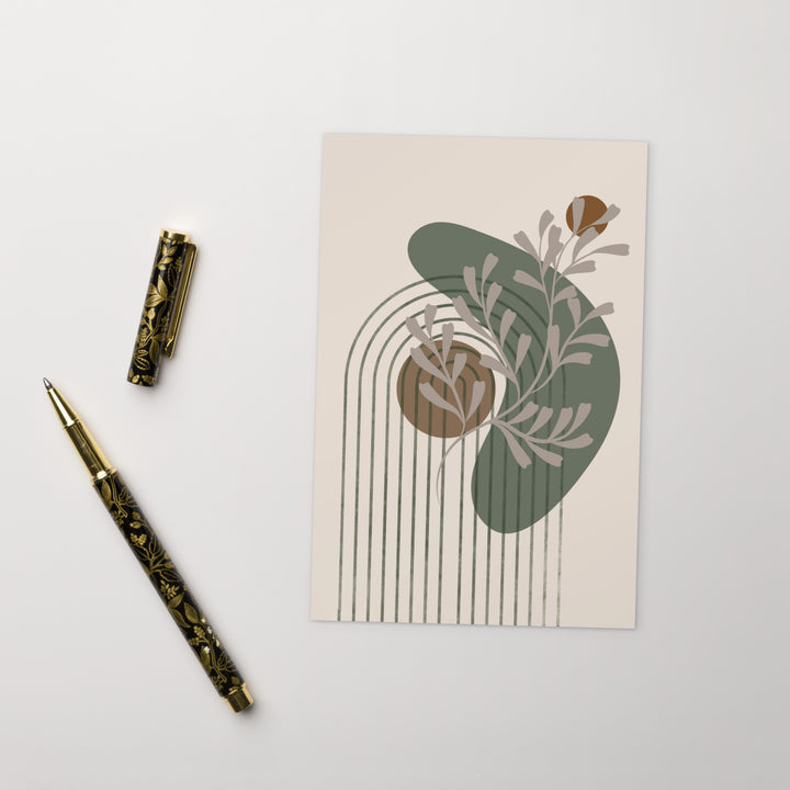 Ansichtkaart - Spiral Garden