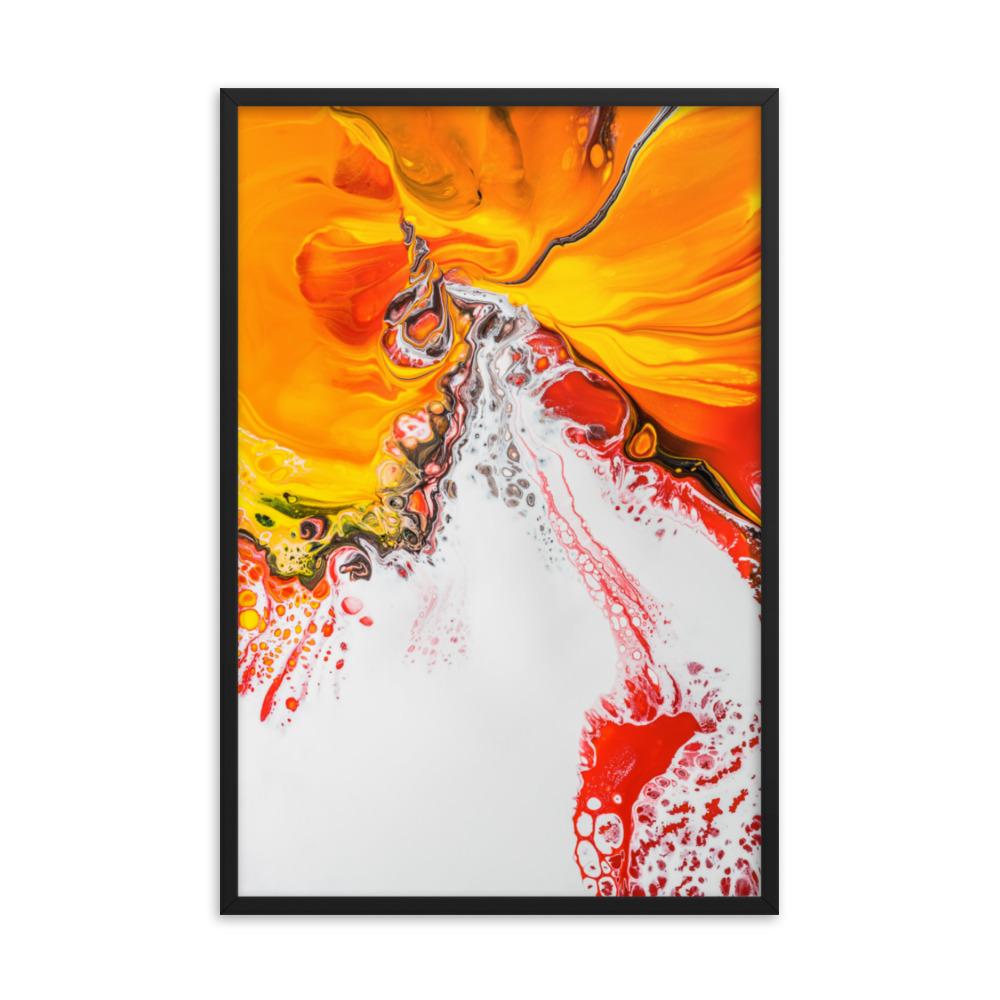 Abstract poster in frame | Fractal Abstract 05 | artlia – ARTLIA
