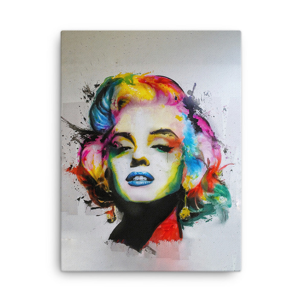 Marilyn Monroe pop art Style stampa su tela grande Chunky 61 x 91,4 cm "cornice pronta da Marilyn Monroe pop art Style stampa su tela grande Chunky 61 x 91,4 cm "cornice pronta da