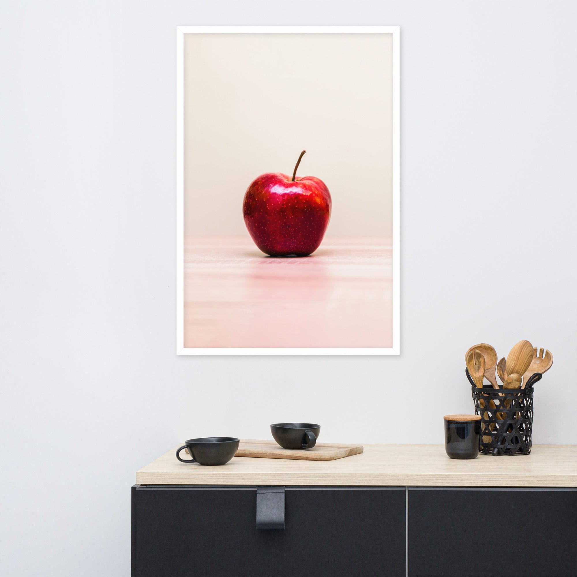 Red Apple - Poster | artlia – ARTLIA