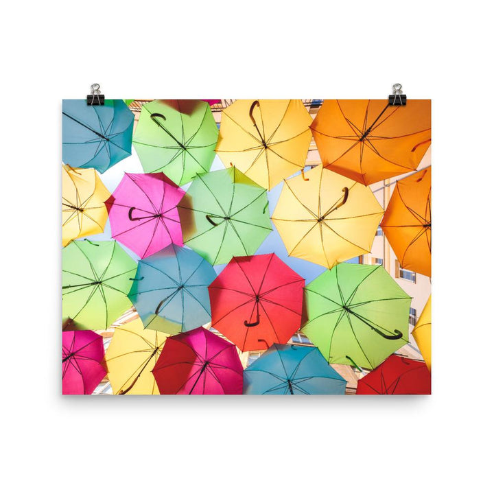Regenbogenschirm - Poster Kuratoren von artlia 41x51 cm artlia