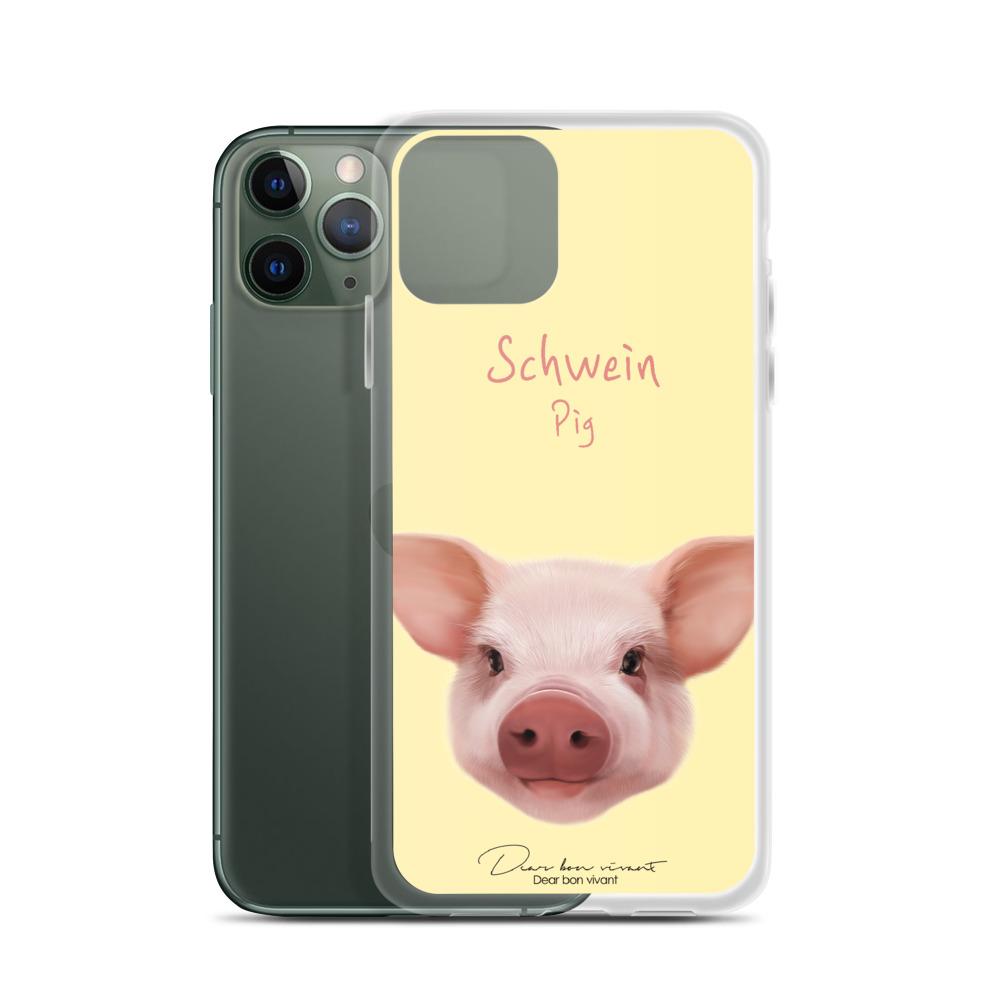 Schwein - iPhone Hülle dear.bon.vivant iPhone 11 Pro artlia